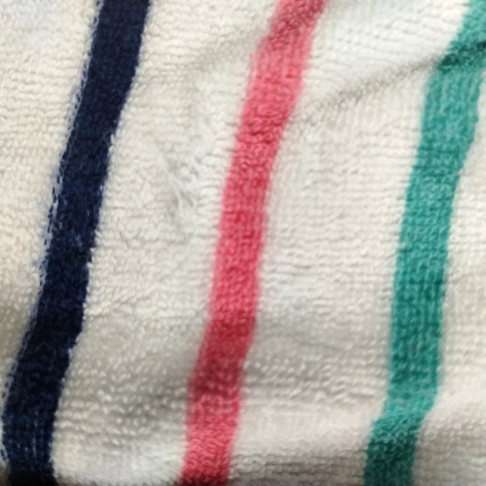 Carter's Girls Hooded Cover-Up Zip Up Striped Colorful Size 5T - Picture 10 of 16